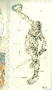 Carl Larsson kritiken oil painting reproduction